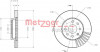METZGER 6110547 - Bremsscheibe