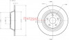 METZGER 6110813 - Bremsscheibe