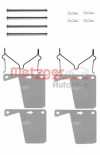 METZGER 109-0960 - Zubehörsatz, Scheibenbremsbelag