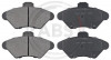 A.B.S. 38600 - Bremsbelagsatz, Scheibenbremse