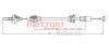METZGER 19.208E - Seilzug, Kupplungsbetätigung