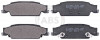A.B.S. 38922 - Bremsbelagsatz, Scheibenbremse