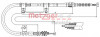 METZGER 17.6042 - Seilzug, Feststellbremse