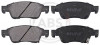 A.B.S. 37636 - Bremsbelagsatz, Scheibenbremse