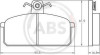 A.B.S. 36146 - Bremsbelagsatz, Scheibenbremse