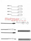 METZGER 109-1280X - Zubehörsatz, Scheibenbremsbelag