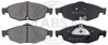 A.B.S. 38869 - Bremsbelagsatz, Scheibenbremse