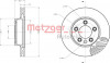 METZGER 6110594 - Bremsscheibe