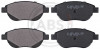 A.B.S. 37885 - Bremsbelagsatz, Scheibenbremse