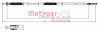 METZGER 12.0736 - Seilzug, Feststellbremse
