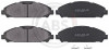 A.B.S. 35156 - Bremsbelagsatz, Scheibenbremse