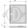 DIEDERICHS DCI1100 - Filter, Innenraumluft