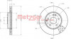 METZGER 6110024 - Bremsscheibe