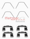METZGER 109-1607 - Zubehörsatz, Scheibenbremsbelag