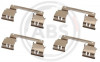 A.B.S. 1838Q - Zubehörsatz, Scheibenbremsbelag