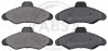 A.B.S. 36709 - Bremsbelagsatz, Scheibenbremse