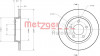 METZGER 6110581 - Bremsscheibe