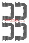 METZGER 109-1719 - Zubehörsatz, Scheibenbremsbelag
