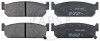 A.B.S. 37208 - Bremsbelagsatz, Scheibenbremse