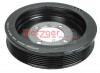 METZGER 6400081 - Riemenscheibe, Kurbelwelle
