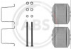 A.B.S. 1053Q - Zubehörsatz, Scheibenbremsbelag