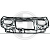 DIEDERICHS 5612002 - Frontverkleidung