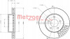 METZGER 6110560 - Bremsscheibe