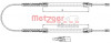 METZGER 1171.8 - Seilzug, Feststellbremse