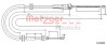 METZGER 11.6683 - Seilzug, Feststellbremse