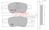 METZGER 1170265 - Bremsbelagsatz, Scheibenbremse