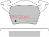 METZGER 1170331 - Bremsbelagsatz, Scheibenbremse