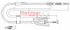 METZGER 17.0123 - Seilzug, Feststellbremse