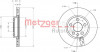 METZGER 6110528 - Bremsscheibe