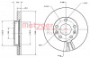 METZGER 6110683 - Bremsscheibe