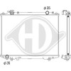 DIEDERICHS DCM3900 - Kühler, Motorkühlung