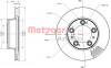 METZGER 6110477 - Bremsscheibe