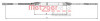 METZGER 10.7493 - Seilzug, Feststellbremse