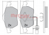 METZGER 1170036 - Bremsbelagsatz, Scheibenbremse