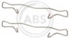 A.B.S. 1755Q - Zubehörsatz, Scheibenbremsbelag