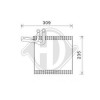 DIEDERICHS DCV1058 - Verdampfer, Klimaanlage