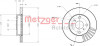 METZGER 6110372 - Bremsscheibe