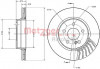 METZGER 6110656 - Bremsscheibe