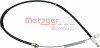 METZGER 10.9891 - Seilzug, Feststellbremse