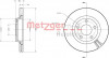 METZGER 6110029 - Bremsscheibe
