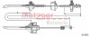 METZGER 11.3035 - Seilzug, Kupplungsbetätigung