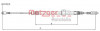 METZGER 10.9884 - Seilzug, Feststellbremse