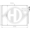 DIEDERICHS DCC1577 - Kondensator, Klimaanlage