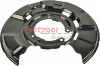 METZGER 6115066 - Spritzblech, Bremsscheibe