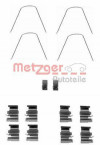 METZGER 109-1651 - Zubehörsatz, Scheibenbremsbelag