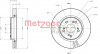METZGER 6110584 - Bremsscheibe